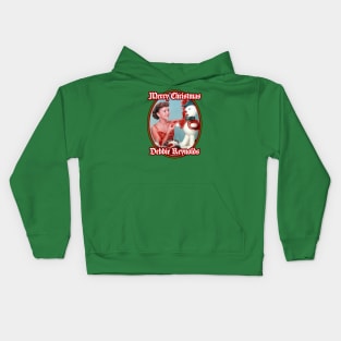 Debbie Reynolds: Merry Christmas Kids Hoodie